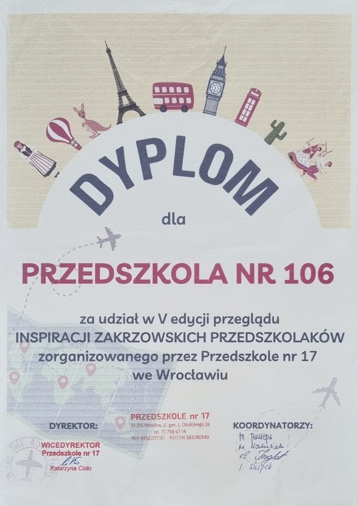 V edycja Przeglądu Inspiracje Zakrzowskich Przedszkolaków