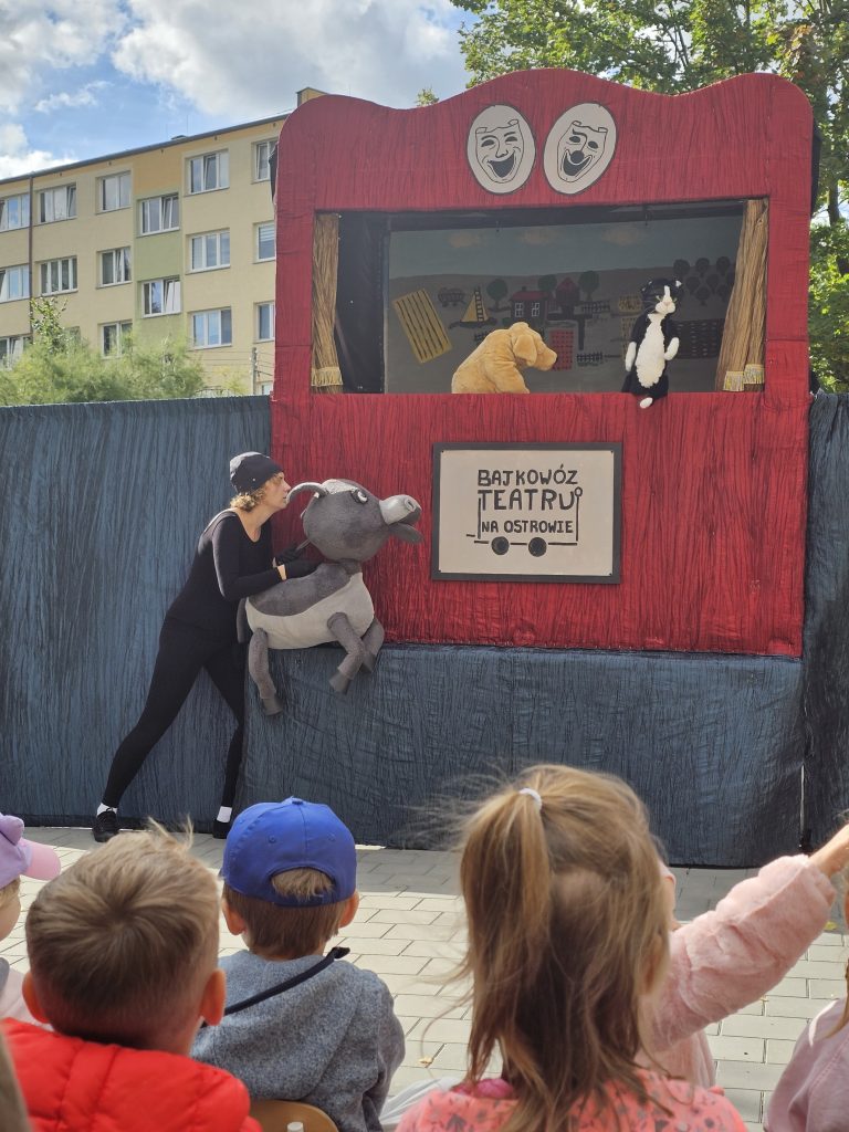 Bajkowóz Teatr na Ostrowie Tumskim w naszym przedszkolu