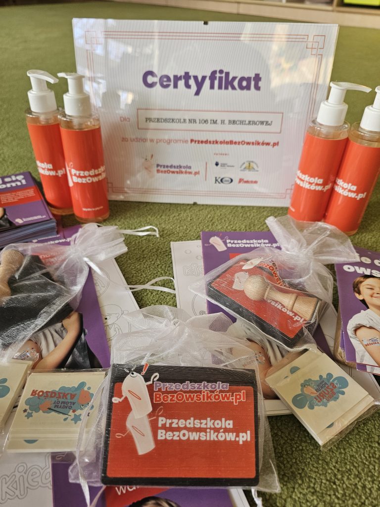 Dołączyliśmy do programu edukacyjnego PrzedszkolaBezOwsików.pl