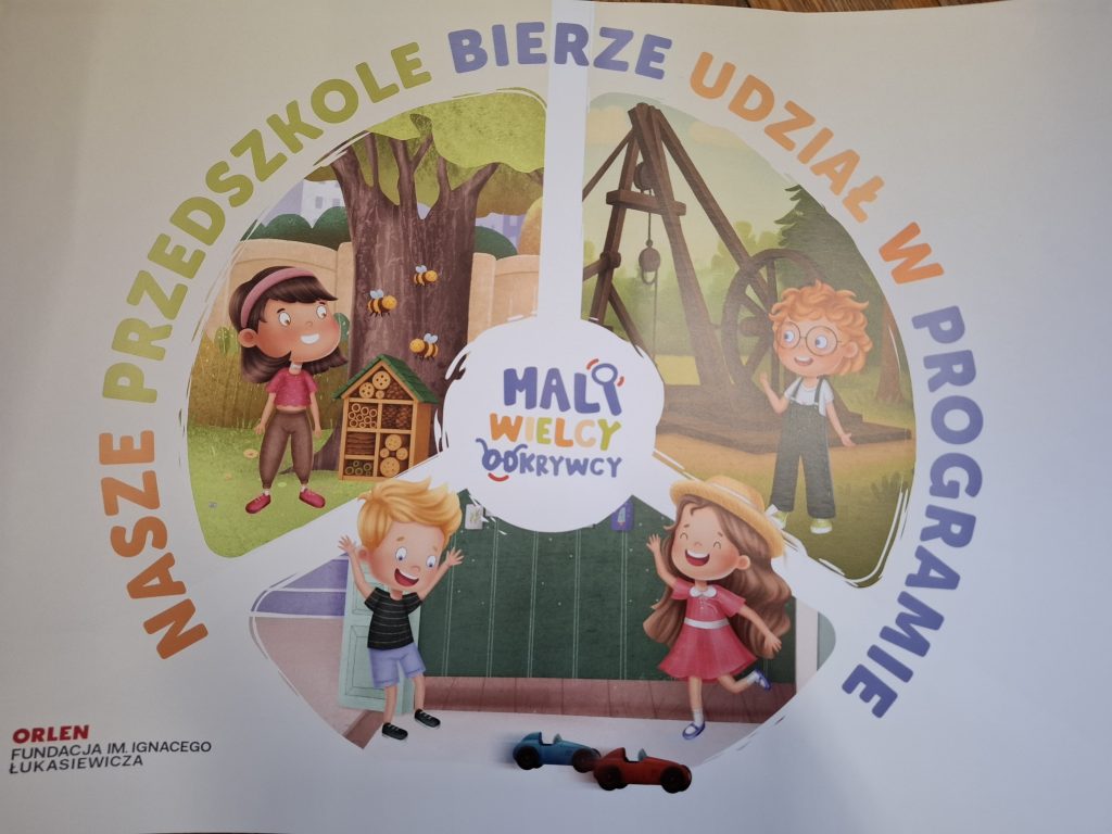 Mali Wielcy Odkrywcy- Orlen Fundacja im. Ignacego Łukasiewicza